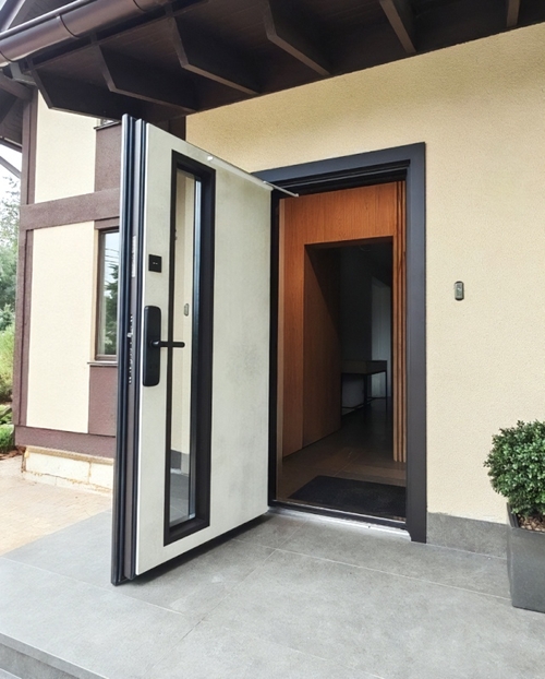 С биометрическим замком