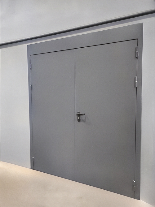 Двустворчатая огнестойкая дверь