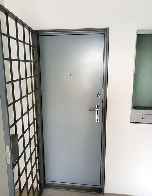 Стальная дверь для КХО